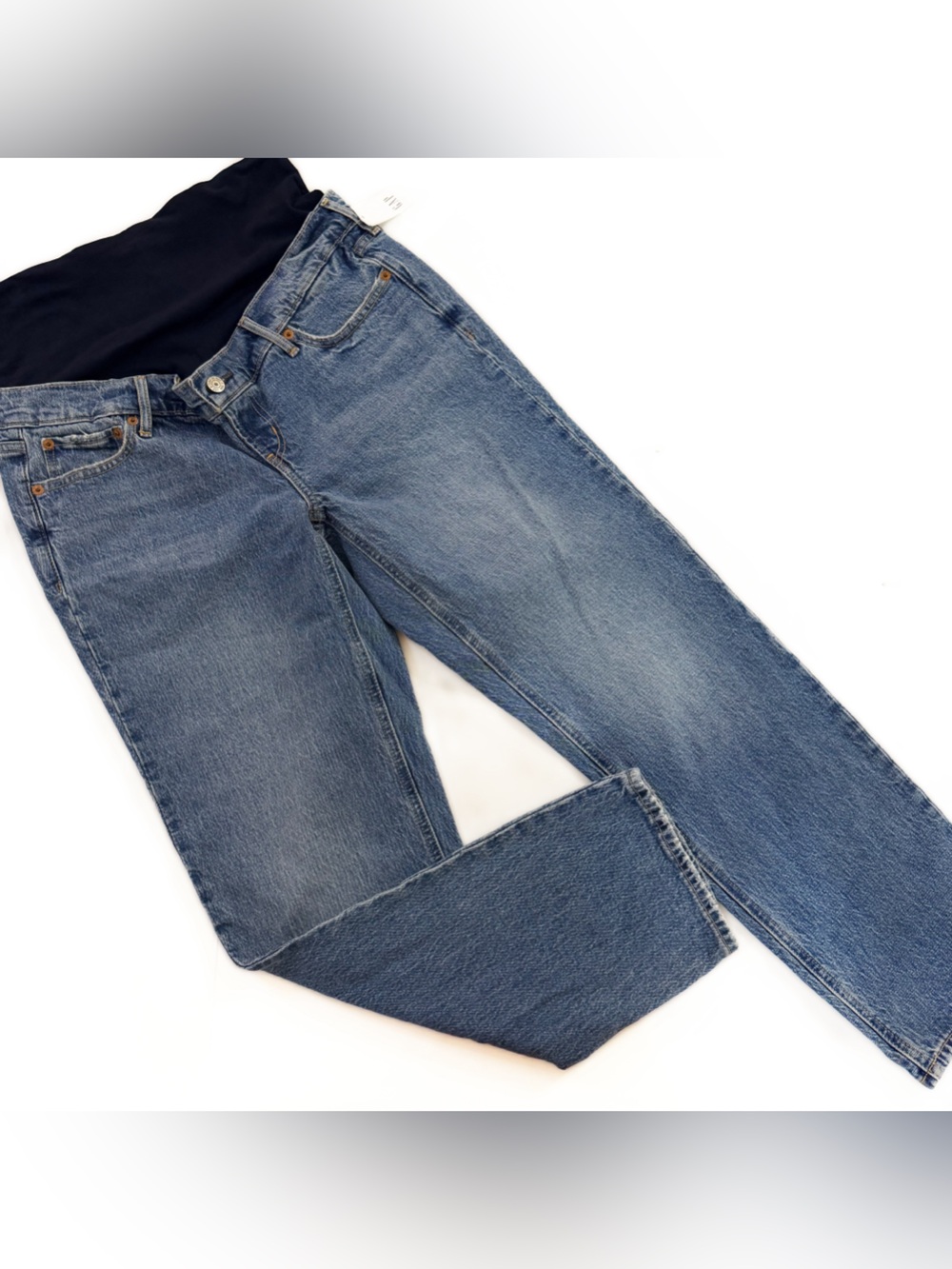 Gap Maternity Jeans Womens 28 6 Long The Cheeky Straight New